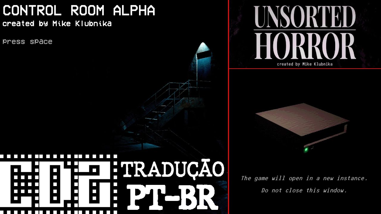 JOGANDO - UNSORTED HORROR - Control Room Alpha - Traduzido para ...