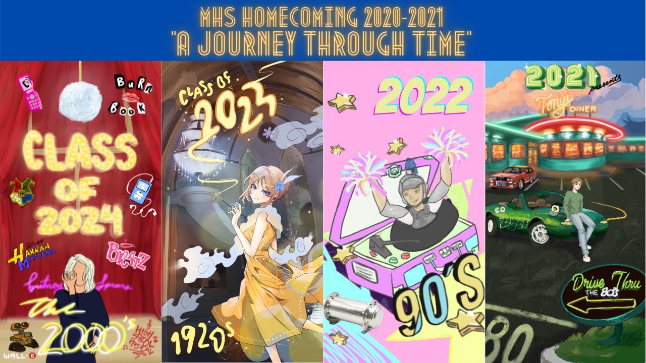 MHS Homecoming 20-21 "A Journey Through Time" : Class of 2024 - YouTube
