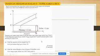 KERTAS 2 MATEMATIK SPM JUN 2017 SOALAN 8 part 1