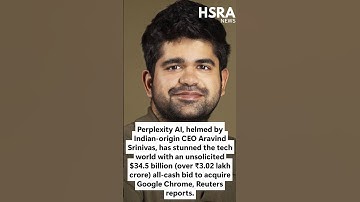 Perplexity AI Stuns with $34.5 Billion All-Cash Bid for Google Chrome #shorts #trendingshorts #news
