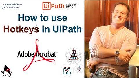 How to use UiPath Hotkeys Example