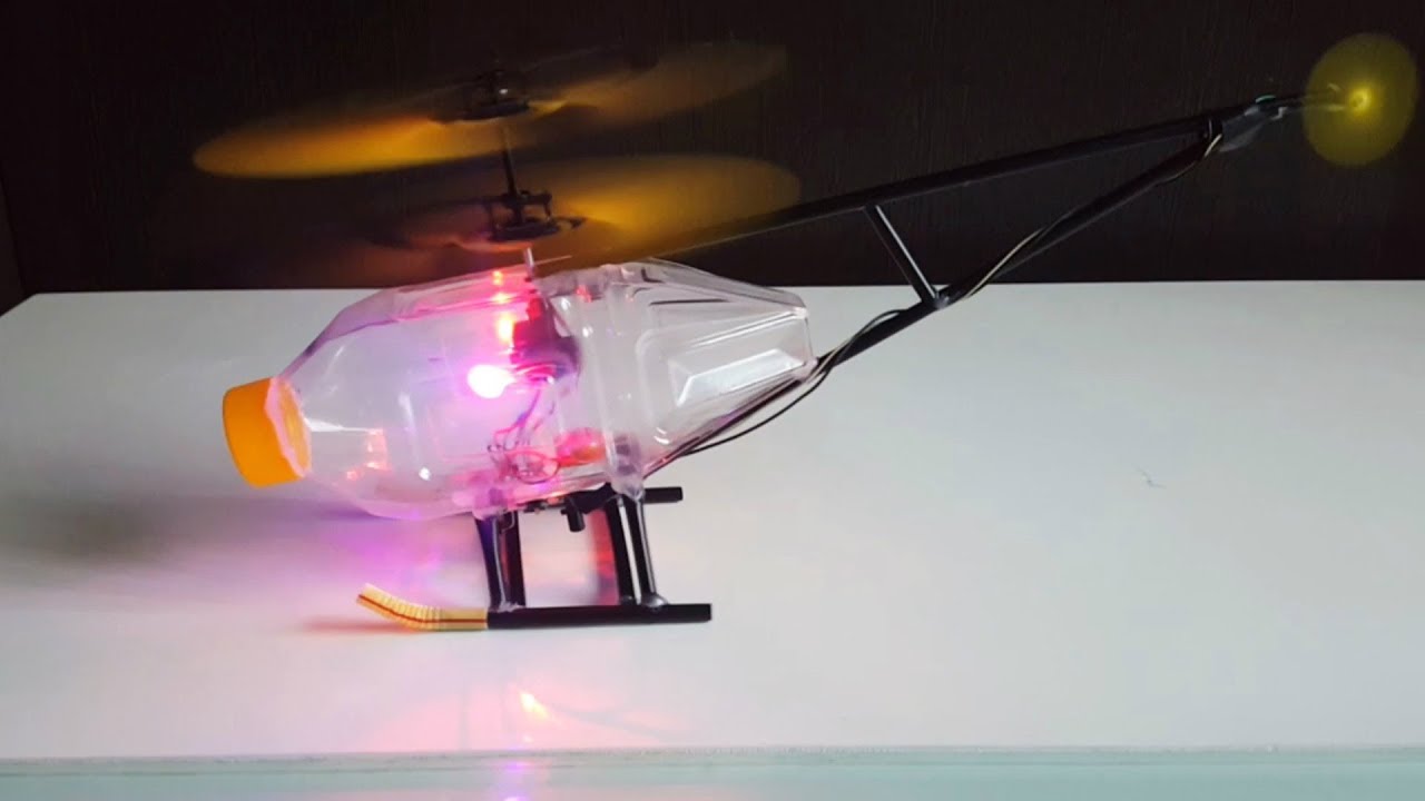  Cara  membuat  Helikopter  Mainan Sederhana Dari  Botol  Bekas  