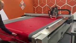 Blackman & White, Textile cutting on 5 meter feed