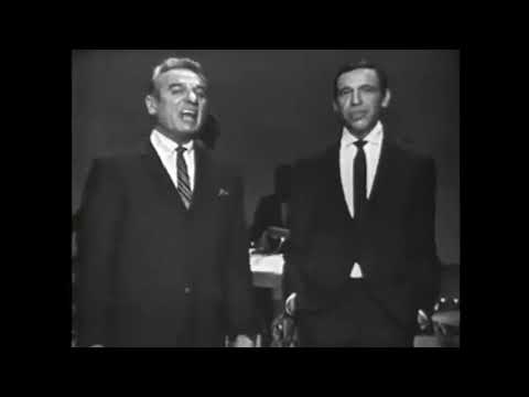 Buddy Rich and Gene Krupa with Sammy Davis Jr