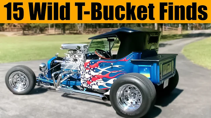 15 INSANE T-Bucket Hot Rods for Sale! Fresh Builds, Supercharged, Projects!
