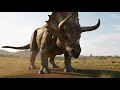 T-rex and the courageous battle