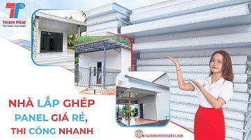 Nhà Lắp Ghép Panel Giá Rẻ, Thi Công Nhanh | Cách Nhiệt Thịnh Phát #panelthinhphat #nhalapghep #eps
