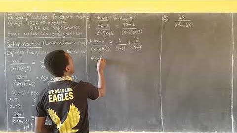 Partial fractions with linear factors .........#africastruggle.