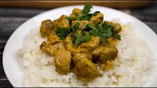 Курица КАРРИ Тушеная в Сливках | Простой рецепт карри (индийская кухня)
