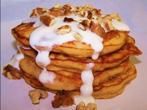 Carrot Cake Pancakes - Gluten Free