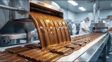 Inside a Modern Chocolate Factory: From Cocoa Bean to Silky Bar (Full Process)