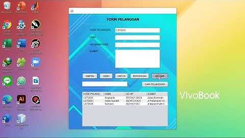 Demo Aplikasi Saiful Hamid 201743501048 UNINDRA