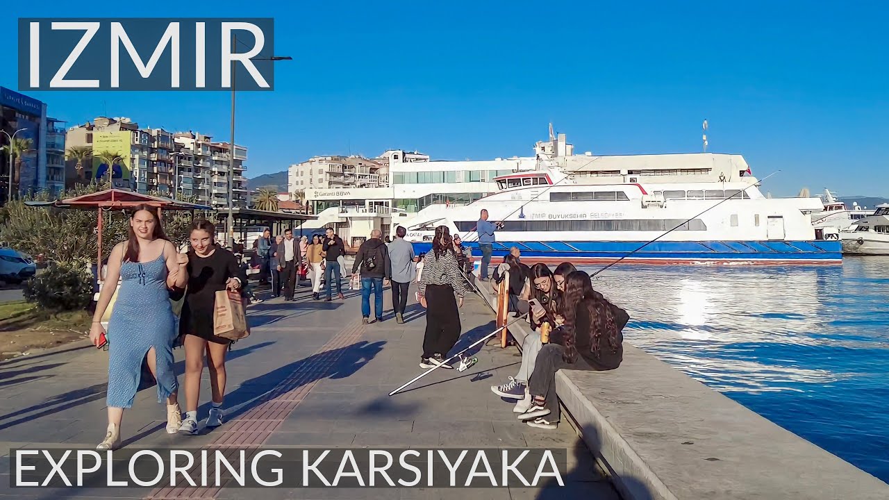 Karşıyaka: A Walking Tour of İzmir's Other Side | 4K 60fps