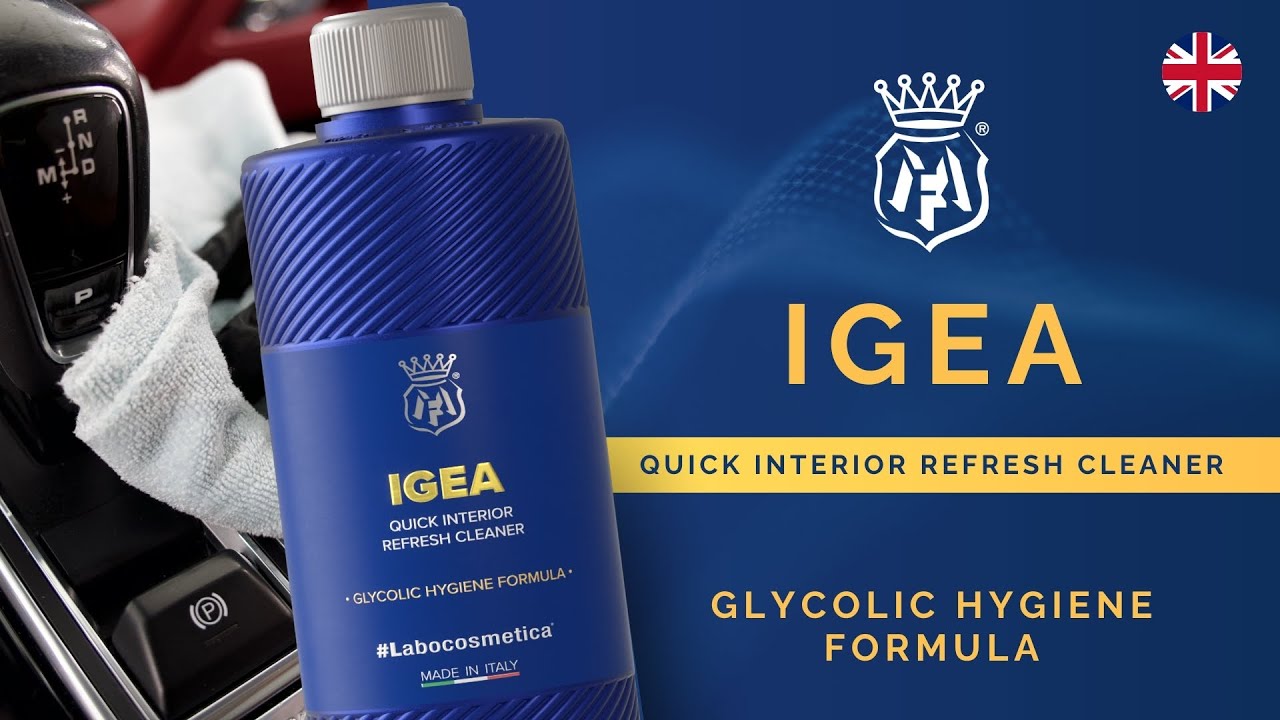 IGEA – The first acidic pH quick refresh for car interiors