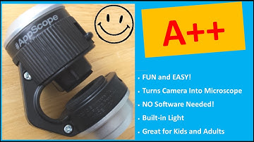 AppScope 30x Microscope for Your Cell Phone or Tablet - A++