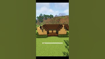 Minecraft | How to Build Suburban House #minecraft #minecraftbuilding #shorts