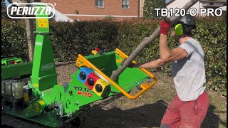 New Drum Chipper Tb120 C Pro For Pro Contractors By Peruzzo