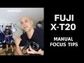 How to Use Manual Focus on your Fuji Camera! Featuring the X-T20