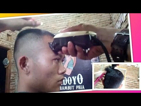  potong  rambut  botak  012 tentara YouTube