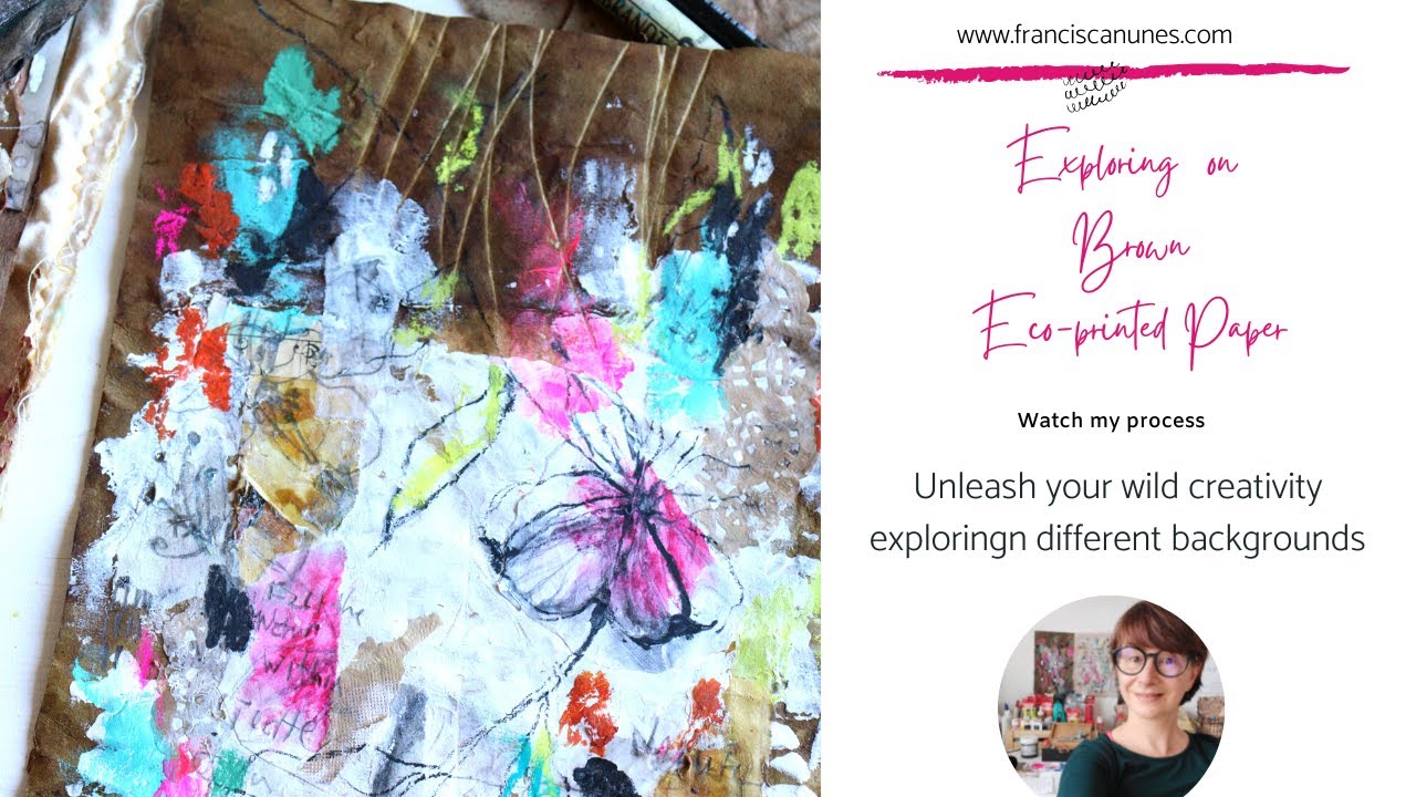 Creating on Brown Paper Series my process Video 3 YouTube