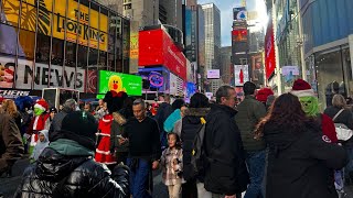 NYC LIVE Exploring Manhattan Last Sunday of 2024