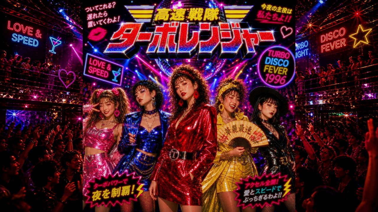 高速戦隊ターボレンジャー / 1996's Tokyo Disco MIX | Turbo Ranger