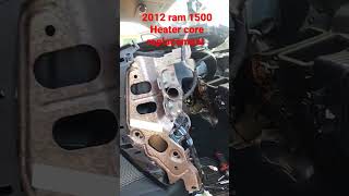 how to replace a heater core 2012 ram 1500