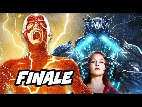 The Flash Savitar Supergirl Season 3 Finale Scene Explained