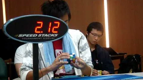 3X3X3 final Yueh-Lin Tsai 14.94@ Taiwan Spring Ope...