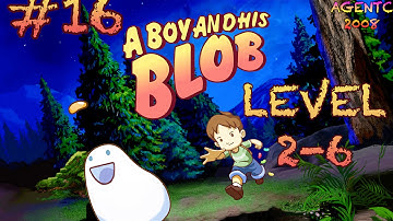 A Boy And His Blob level 16 [2-6] walkthrough gameplay lets play 1080p HD