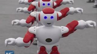 Dance of the 1000 robots