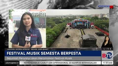 Yuk Nonton Semesta Berpesta di Bekasi, Ada Mahalini, Vierratale, dan The Rain