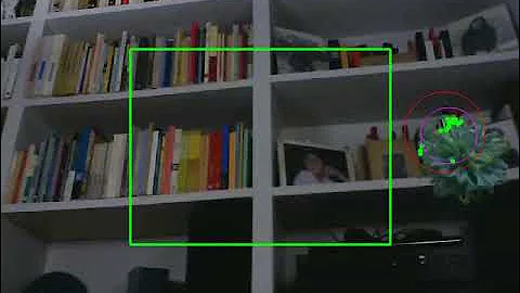 Optical flow Active Tracking OpenCV
