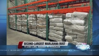 Officers seize $8.5 million in marijuana