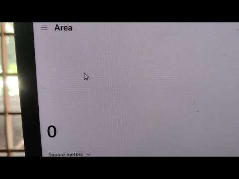 How to convert square meters (sq m) to square feet (sq ft) in computer