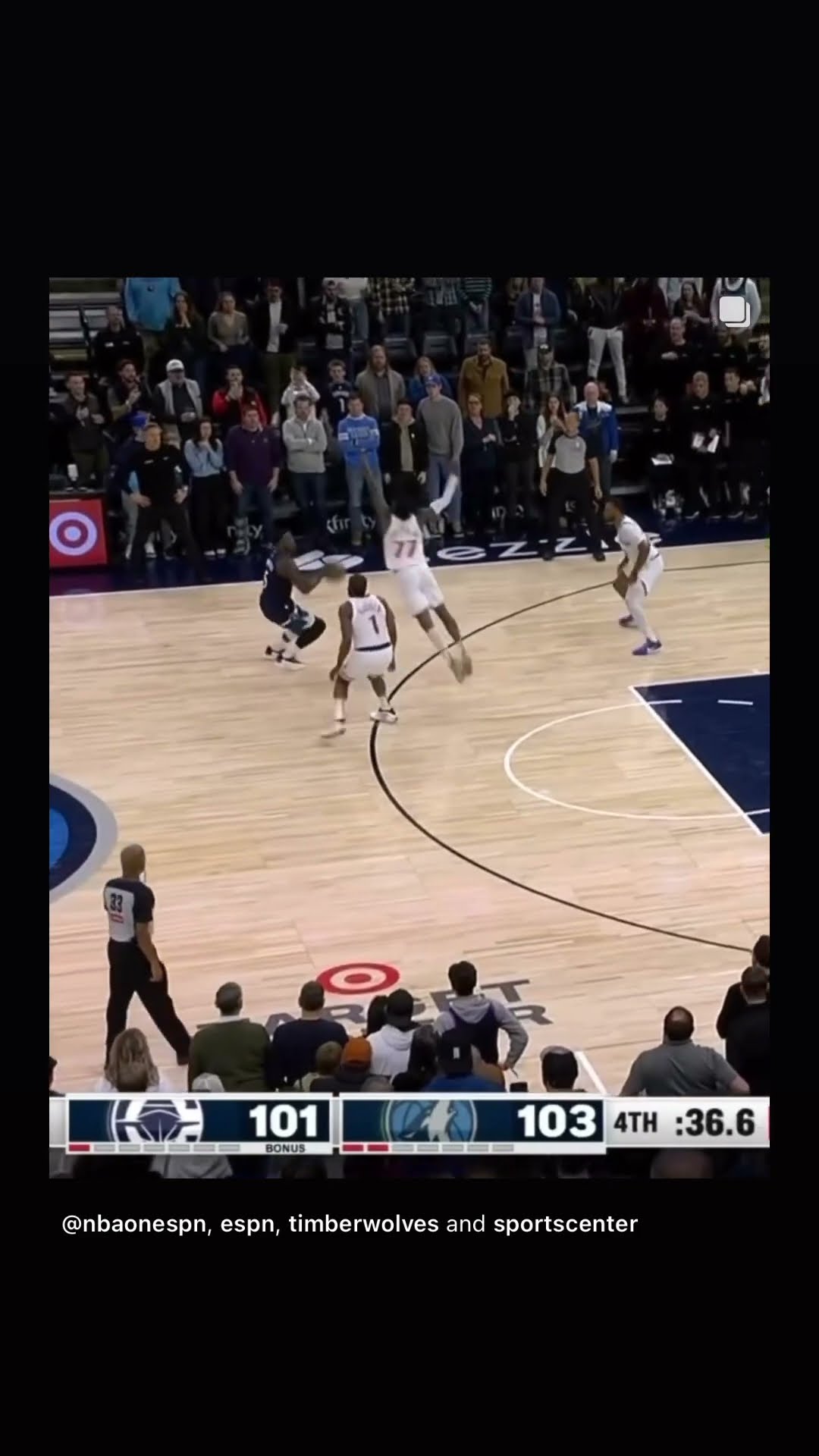 Three more #hoodnews #anthonyedwards #NBA #timberwolves #basketball #ballislife #shortvideo #omg #us