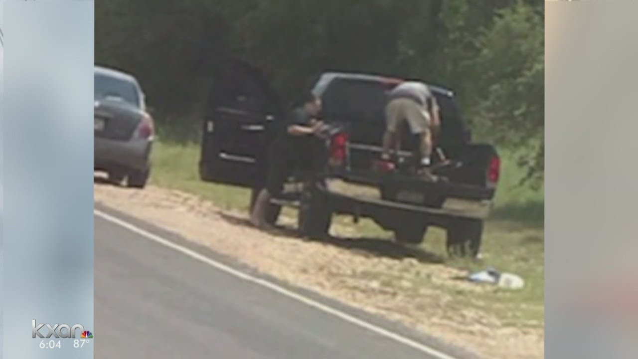 Man catches people dumping trash near his Liberty Hill home - YouTube