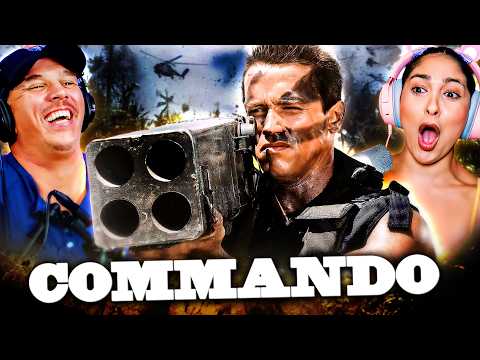 Commando (1985) | Movie REACTION! | First Time Watch!