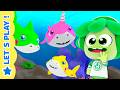 Baby Shark &amp; Surprise Eggs Fun! [15 min] MINITUNS 💚 Let´s Play