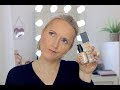 New NARS Natural Radiant Longwear Foundation VS NARS Sheer Glow Foundation Wear Test