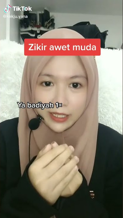 zikir awet muda