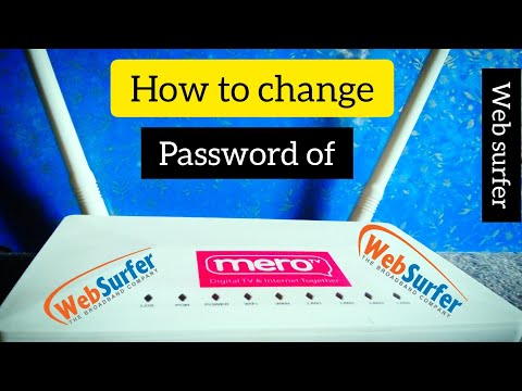 How to change wifi password of Web surfer | Mero tv wifi | GPON ONT| Web surfer wifi | Huawei router