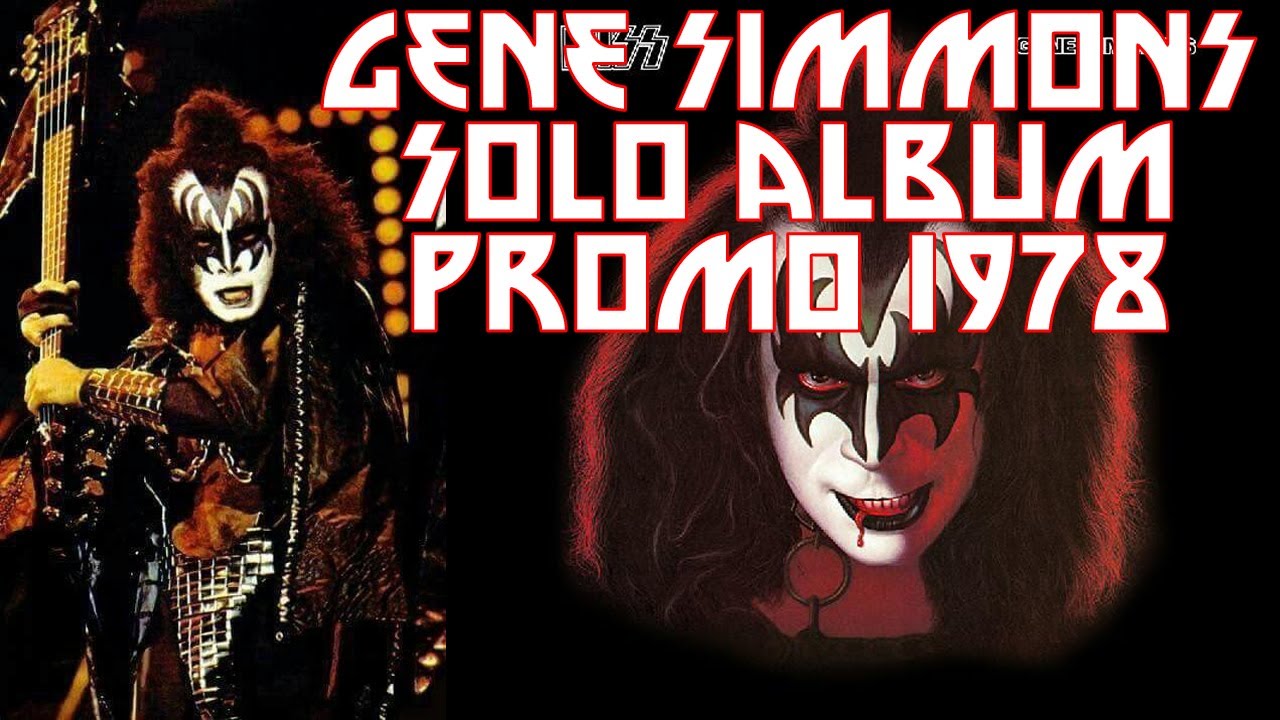 Cinghia Per Chitarra KISS – Album Solisti 1978 Con Gene Simmons, Paul Stanley, Ace Frehley, Peter Criss – Nuova
