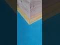 easy way to measure where wood corners meet #woodworking #wooddesigner #Diy