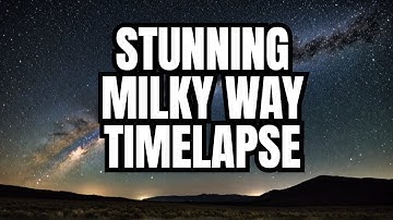 Mesmerizing Milky Way Timelapse | DJI Action 4 Camera
