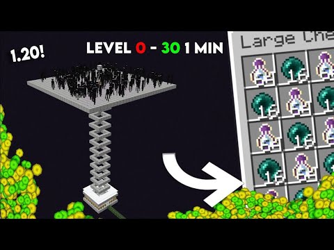 Minecraft Enderman XP Farm 1.20.2 - BEST DESIGN 