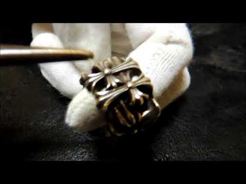 CHROME HEARTS Cemetary Square Ring セメタリースクエアリング うさぎ乙女委員会