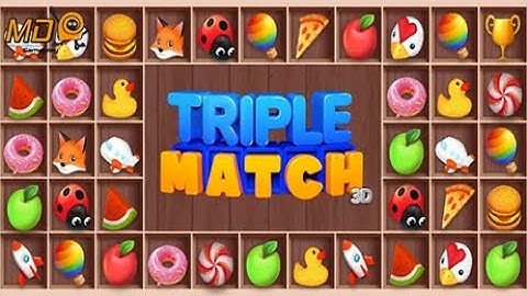 Triple Match 3D - Gameplay IOS & Android