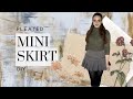 Quick and Cute Pleated Mini Skirt