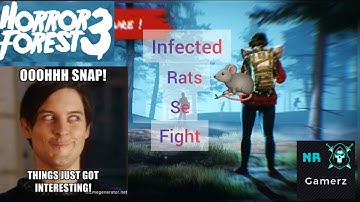 Fight With Giant Infected Rats || Horror forest 3 || Android Gameplay || Part-1